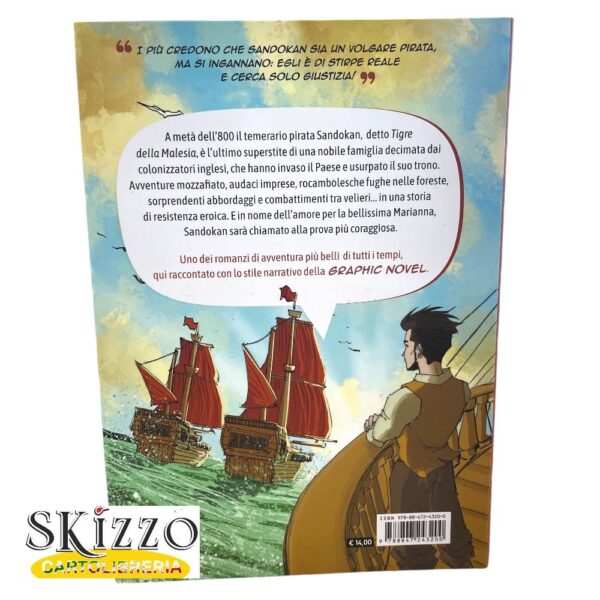 sandokan libro fumetti raffaello