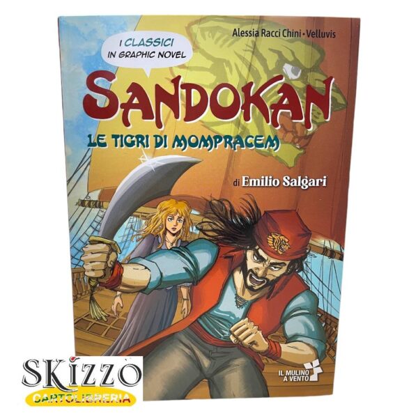 sandokan libro fumetti raffaello