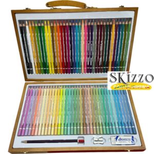 valigetta legno 72 pastelli tintaunita 61789