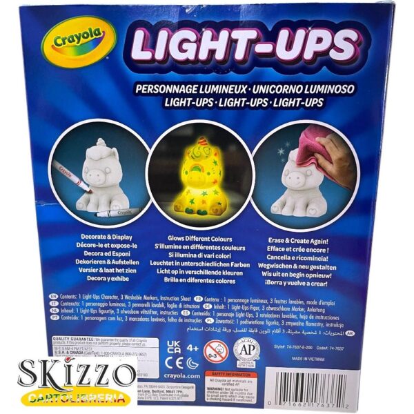light-ups crayola da colorare si illumina