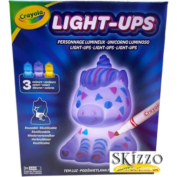 light-ups crayola da colorare si illumina