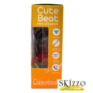 cassa speaker bluetooth cute beat colourbook