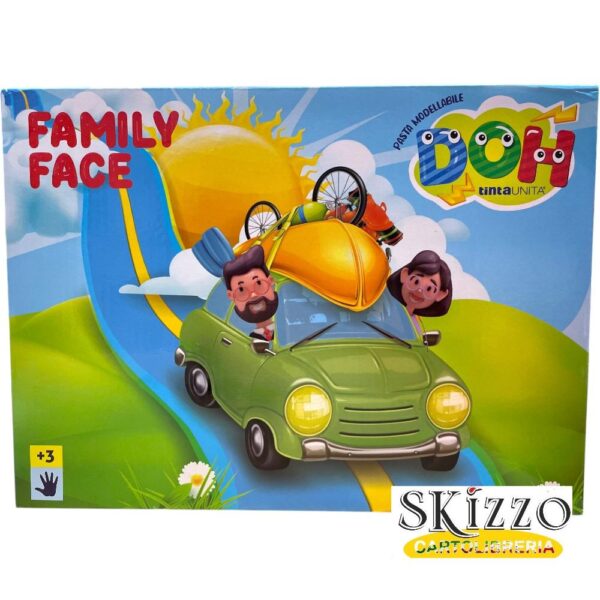 doh la mia famiglia set plastilina doh la mia famiglia tintaunita 61773