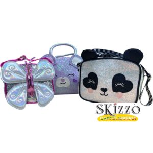 mini zaino e borsette shiny bags colourbook