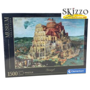 puzzle clementoni museum collection 1500 pezzi la torre di babele