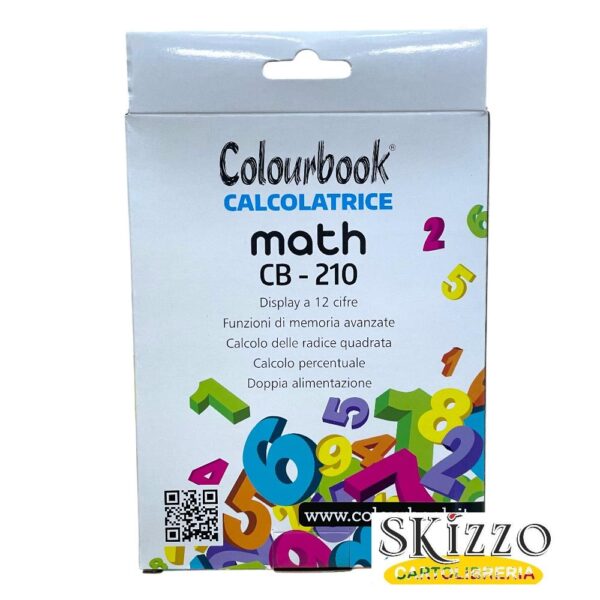 calcolatrice da tavolo cb-210 colourbook