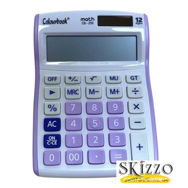 calcolatrice da tavolo cb-210 colourbook