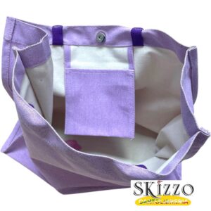 shopping bag con foulard tintaunita vintage 2025