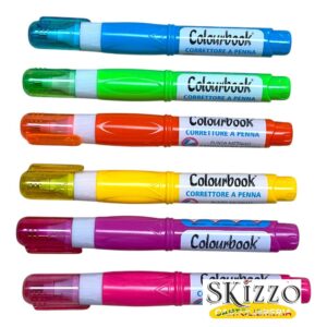 correttore liquido a penna colourbook