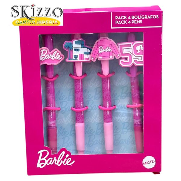 penne barbie set 4 penne barbie mattel