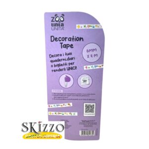 NASTRO DECORATIVO DECORATION TAPE TINTAUNITA ZOO FRUIT COLLECTION