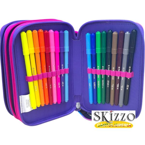 astuccio 3 zip completo comix ultra bright franco cosimo panini
