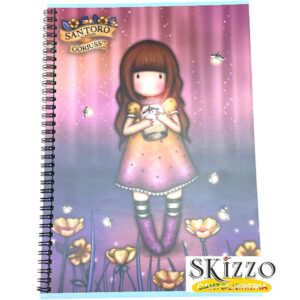 maxi quaderno spiralato gorjuss santoro london