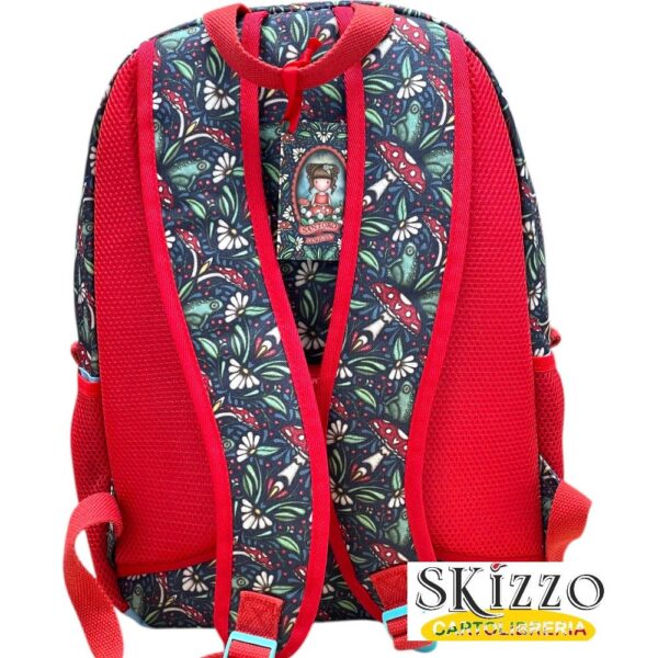 zaino ed astuccio 3 zip gorjuss santoro in the forest