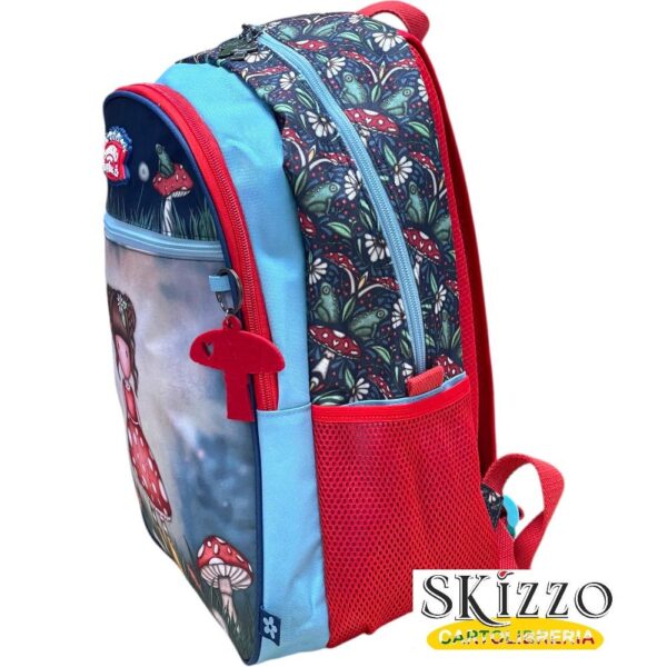 zaino ed astuccio 3 zip gorjuss santoro in the forest