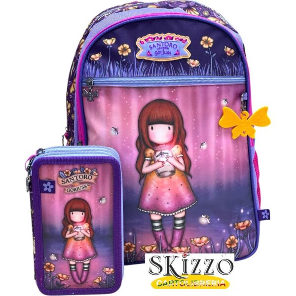IMG-20250515-WA0071 zaino ed astuccio 3 zip gorjuss santoro in the forest