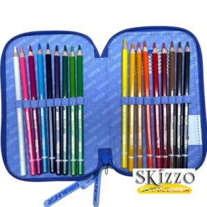 astuccio 3 zip young believe tintaunita
