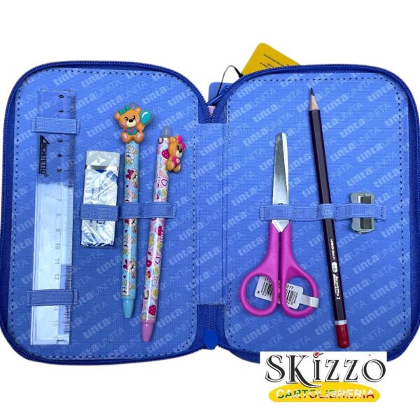 astuccio 3 zip young believe tintaunita