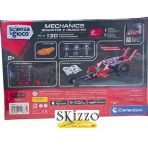 scienza e gioco mechanics roadster e dragster clementoni