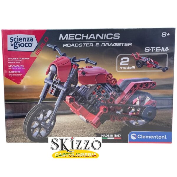 MACHANICS ROADSTER E DRAGSTER scienza e gioco mechanics roadster e dragster clementoni