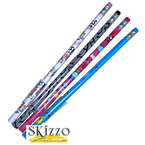set matite tintaunita zoo fruit collection