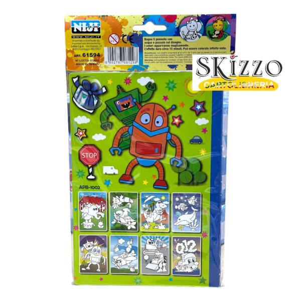 libro magico da colorare niji