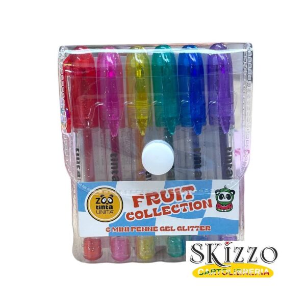 mini penne glitter mini penne glitter tintaunita zoo fruit collection