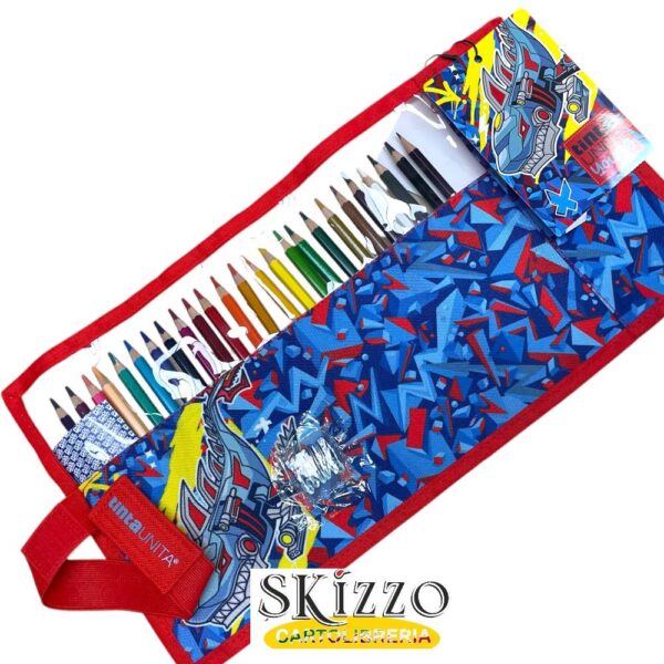 62000 rotolo pastelli shark robot tintaunita
