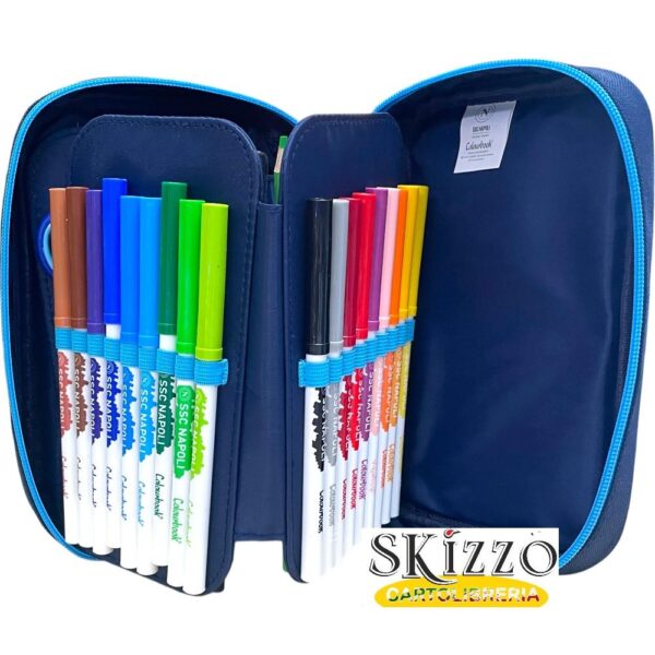 astuccio completo ssc napoli colourbook