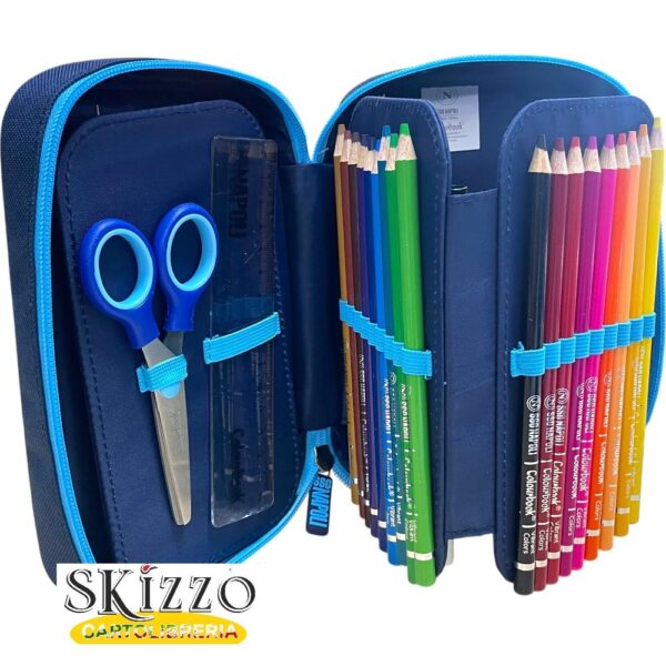 astuccio completo ssc napoli colourbook