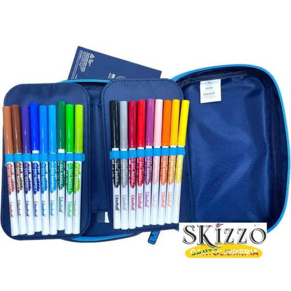 astuccio completo ssc napoli colourbook