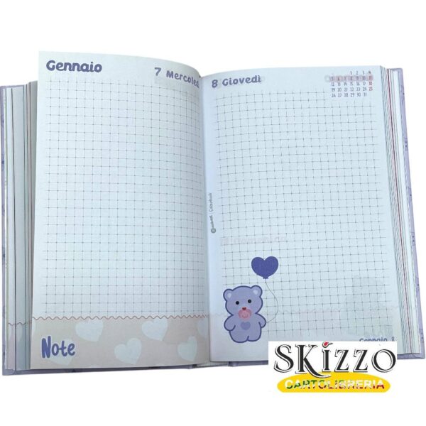 diario coccolotti 2025/2026 colourbook