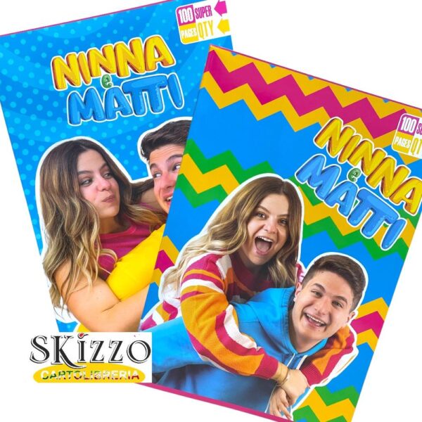 maxi quaderno ninna e matti