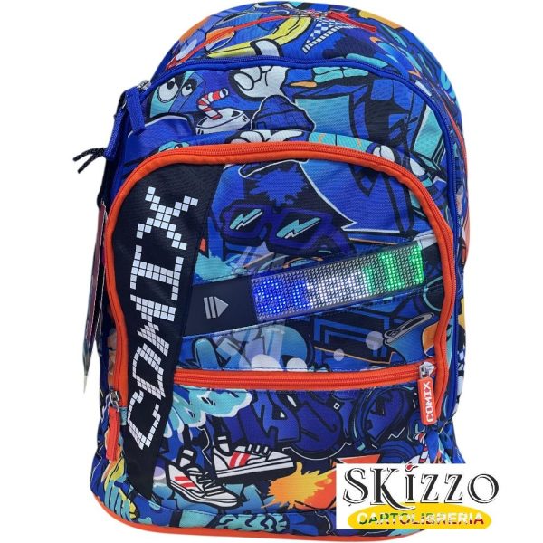 zaino comix ultra bright led panini
