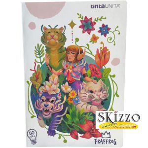 maxi quaderno fraffrog tintaunita