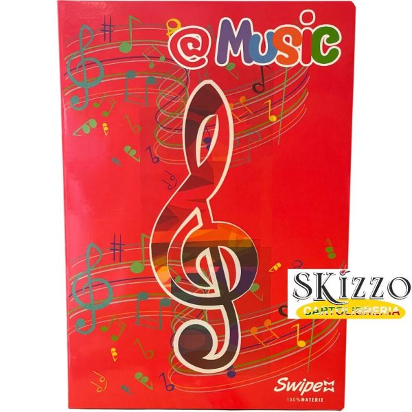 maxi musica pentagramma swipe