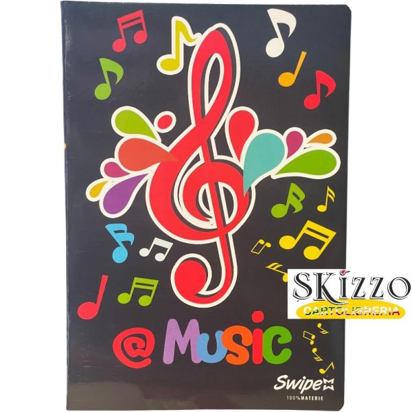 maxi musica pentagramma swipe