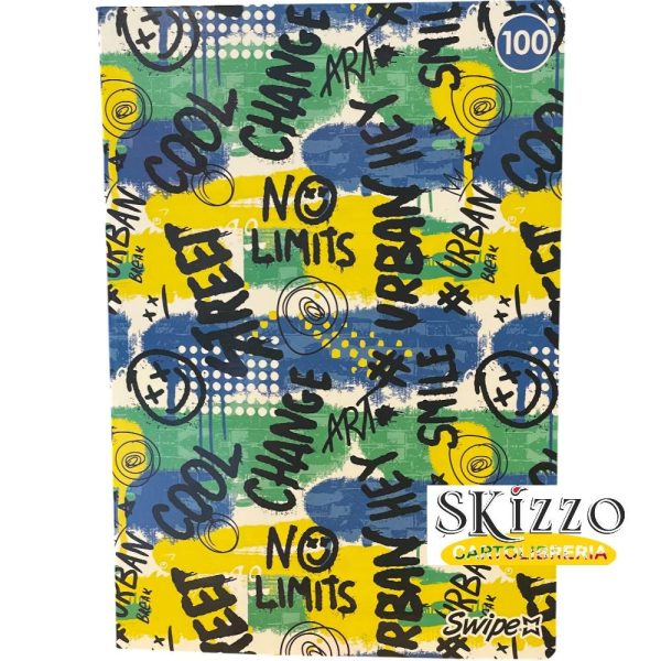maxi quaderno paint swipe