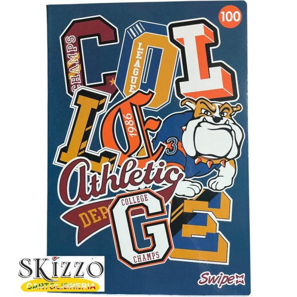 maxi quaderno college swipe