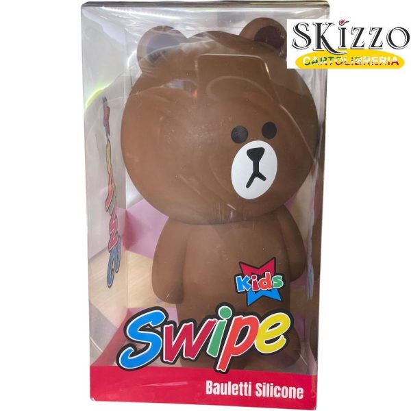 astuccio silicone animali swipe