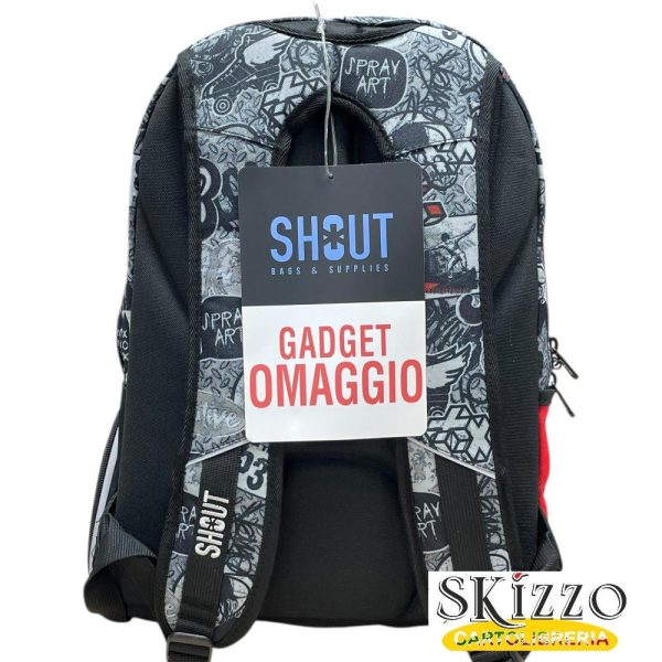 zaino e astuccio 3 zip skate maricart