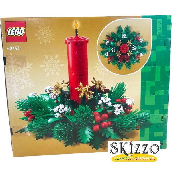 decorazione natalizia 40743 lego