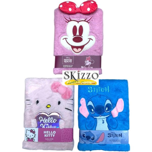 notebook peluche