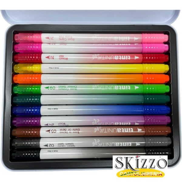 pennarelli brush tintaunita fraffrog