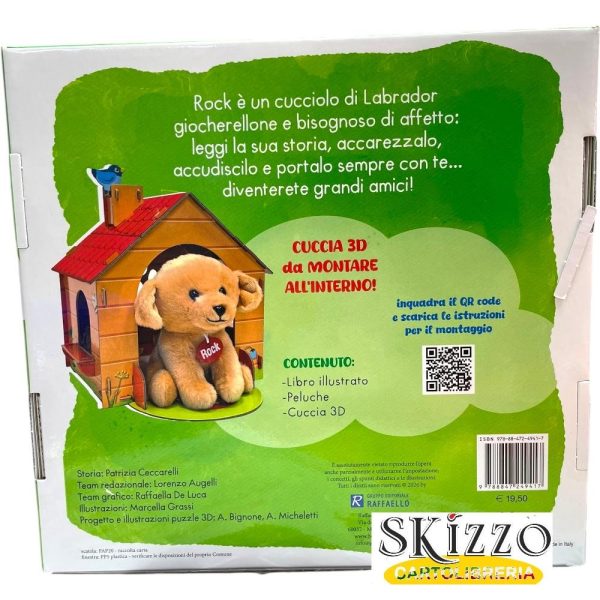 libro peluche cuccioli e coccole raffaello