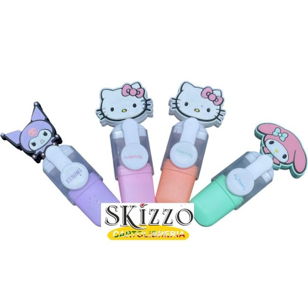 set evidenziatori hello kitty stitch minnie