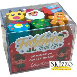 set gomme natale colourbook