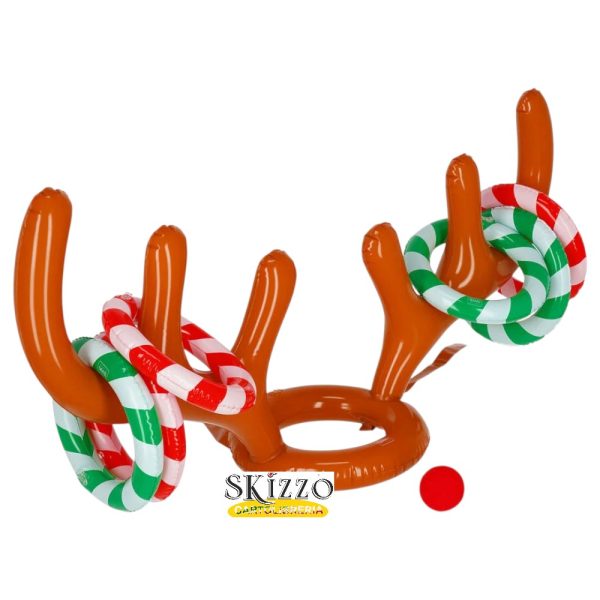 lancio anelli gonfiabile legami natale