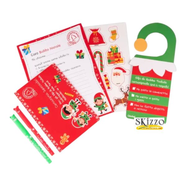 lettera babbo natale colourbook