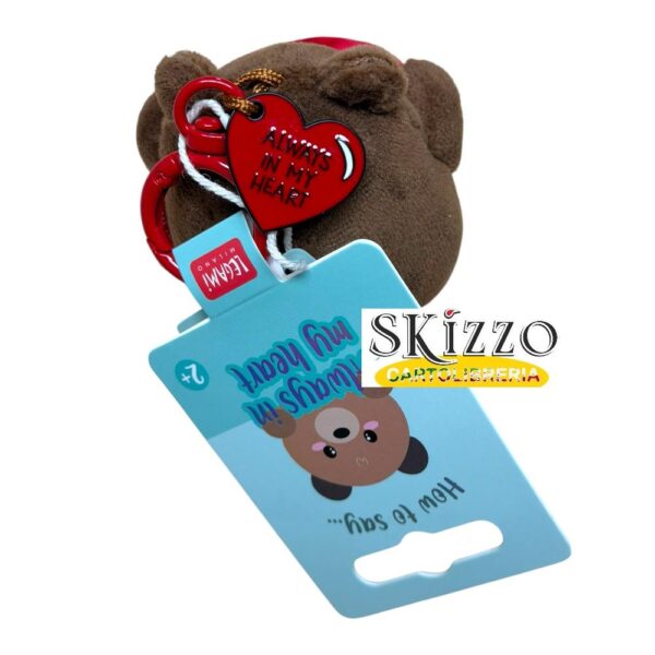 portachiavi peluche legami